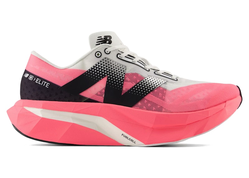 Pre-owned New Balance Fuelcell Supercomp Elite V4 (women's) Sneakers In Ultra Pink/white/black
