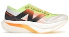 New Balance FuelCell SuperComp Elite v4 White Bleached Lime Glo Hot Mango (Women's)