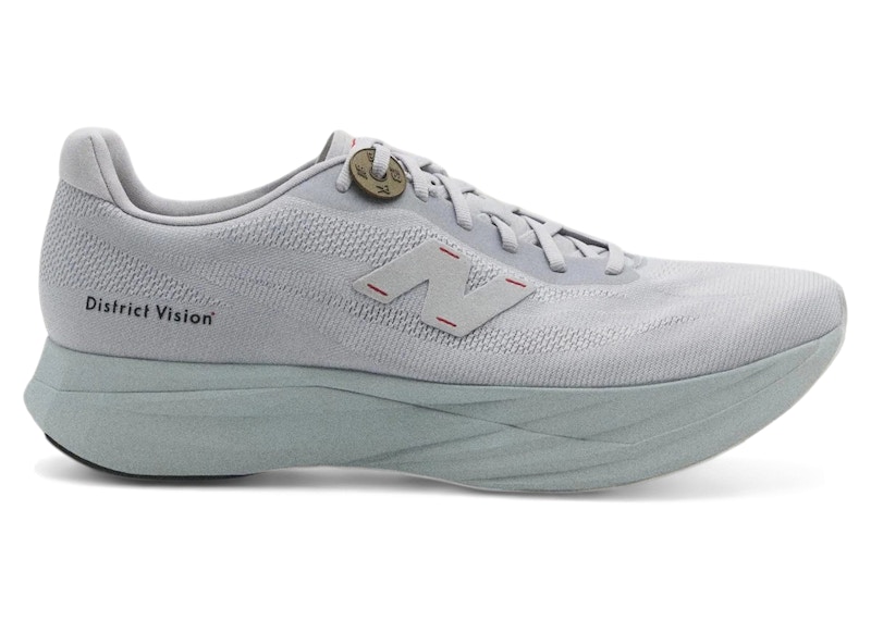 New Balance Men's District Vision x New Balance SC Elite V5 Running Shoes - Grey/Black - MRCELDI5
