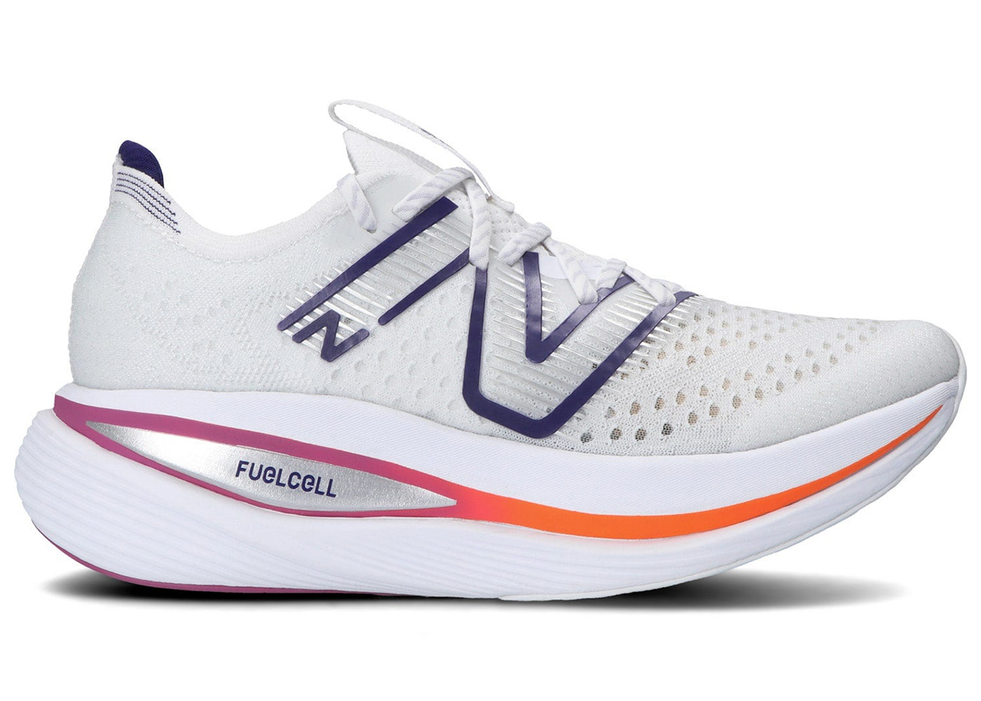 New Balance FuelCell SuperComp White Pink Orange Men's 