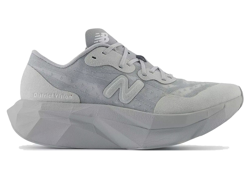 Pre-owned New Balance Fuelcell Supercomp Elite V4 District Vision (women's) Sneakers In Aluminum Grey/white In Multi