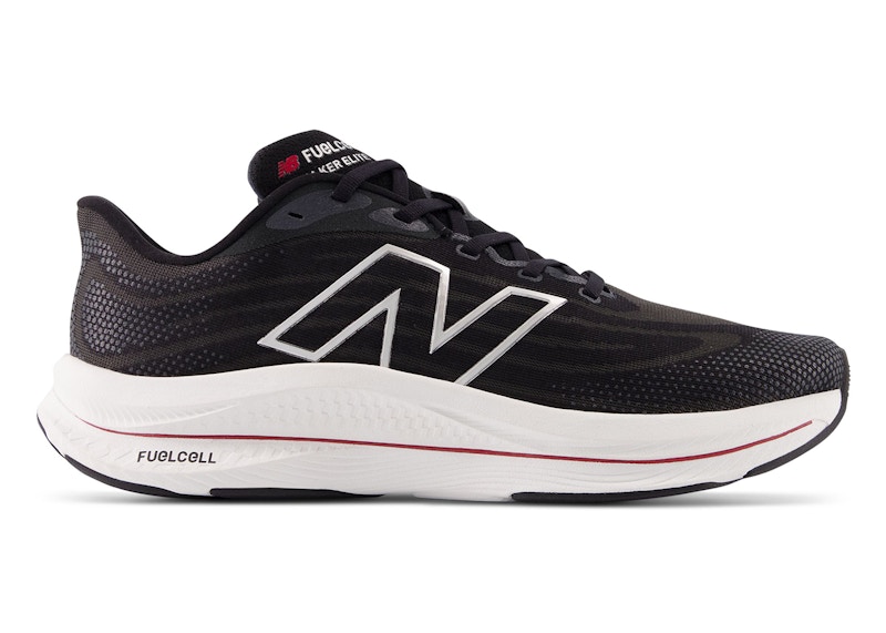 New Balance Men's FuelCell Walker Elite - Black/Red/Grey - MWWKELB1