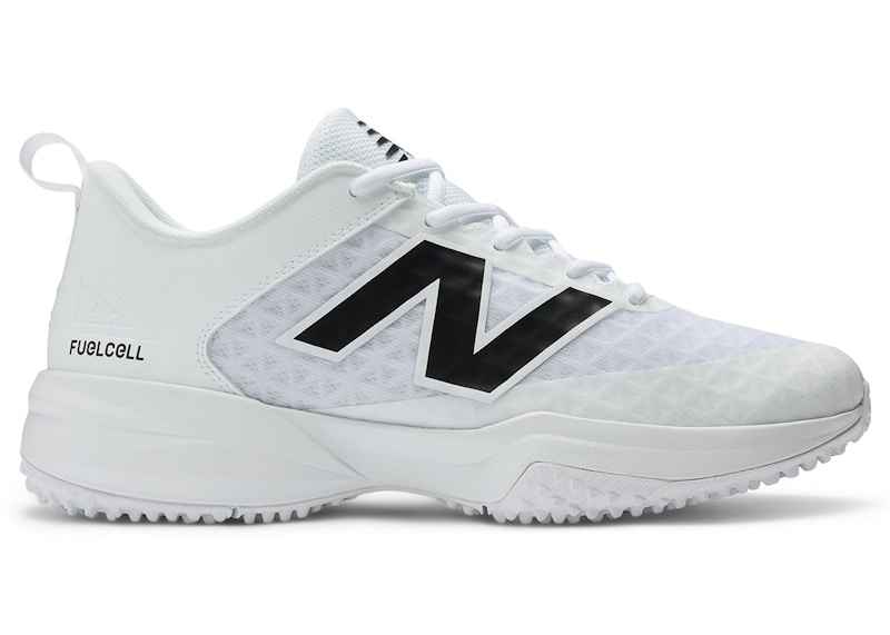 New Balance FuellCell 4040 v8 TurfTrainer White Black - T4040TW8