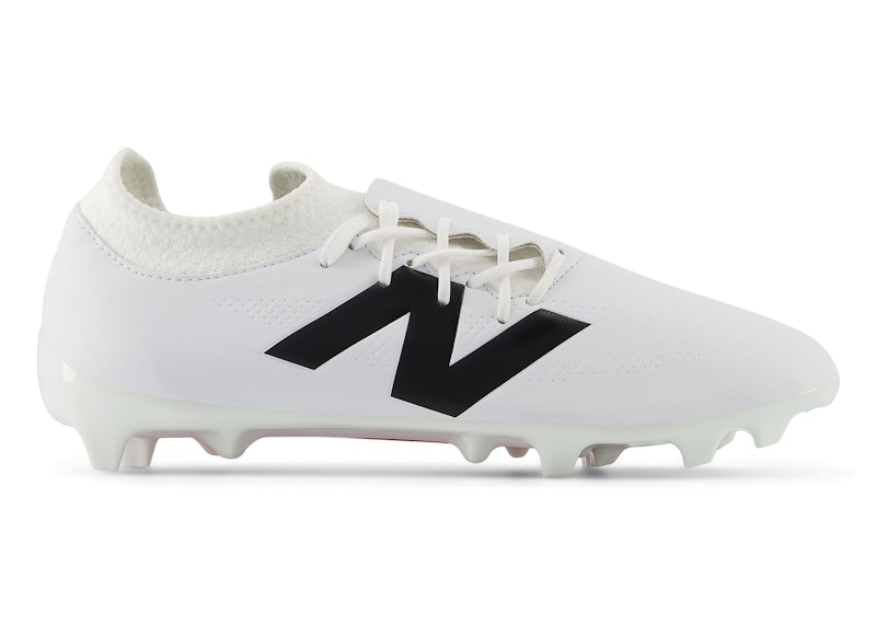 Pre-owned New Balance Men's  Furon Dispatch Fg V7 Sneakers In White/black/true Red In Multi