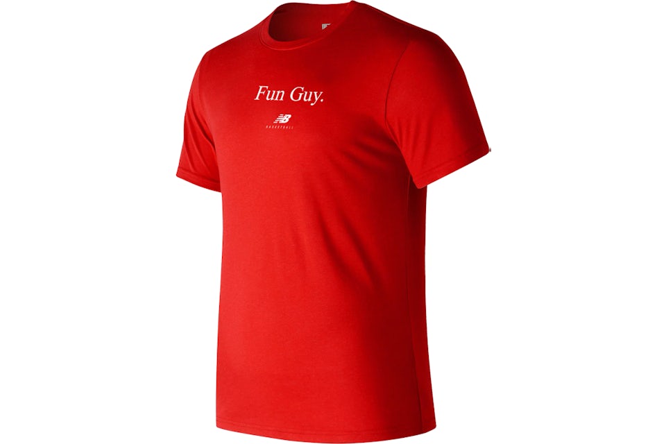 New Balance Kawhi Leonard Fun Guy Tee Red Men s SS19 GB