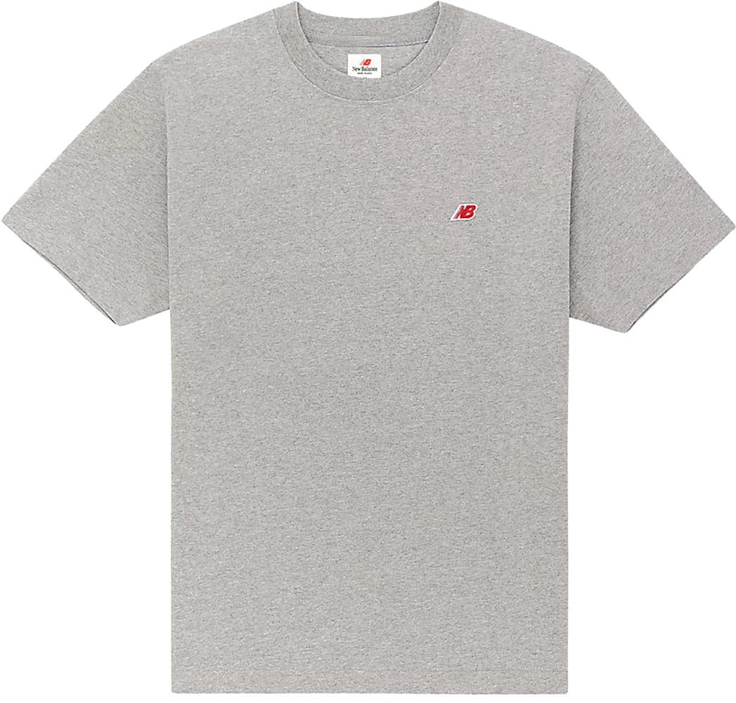 New Balance Made in USA Core T-Shirt Athletic Grey Men's - SS22 - US