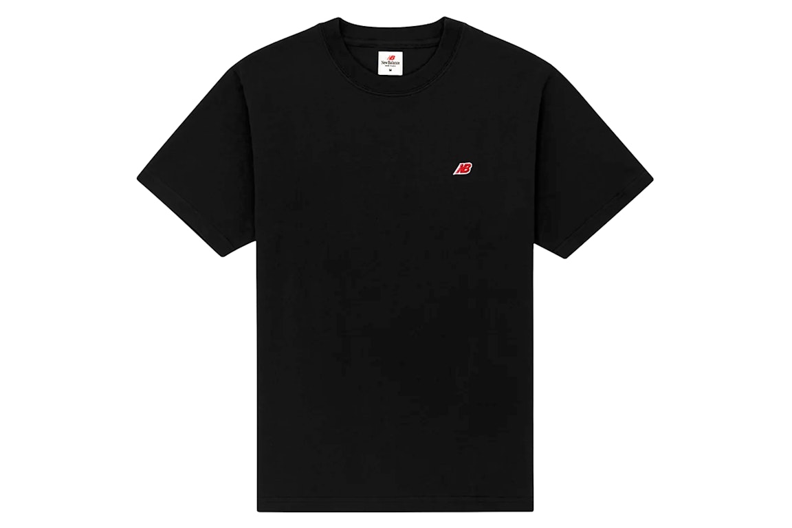 Pre-owned New Balance Made In Usa Core T-shirt Black