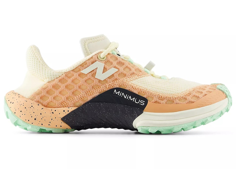 New Balance Minimus Trail 10 (Women's) Sneakers in Dried Orange/Lab Green/Calcium