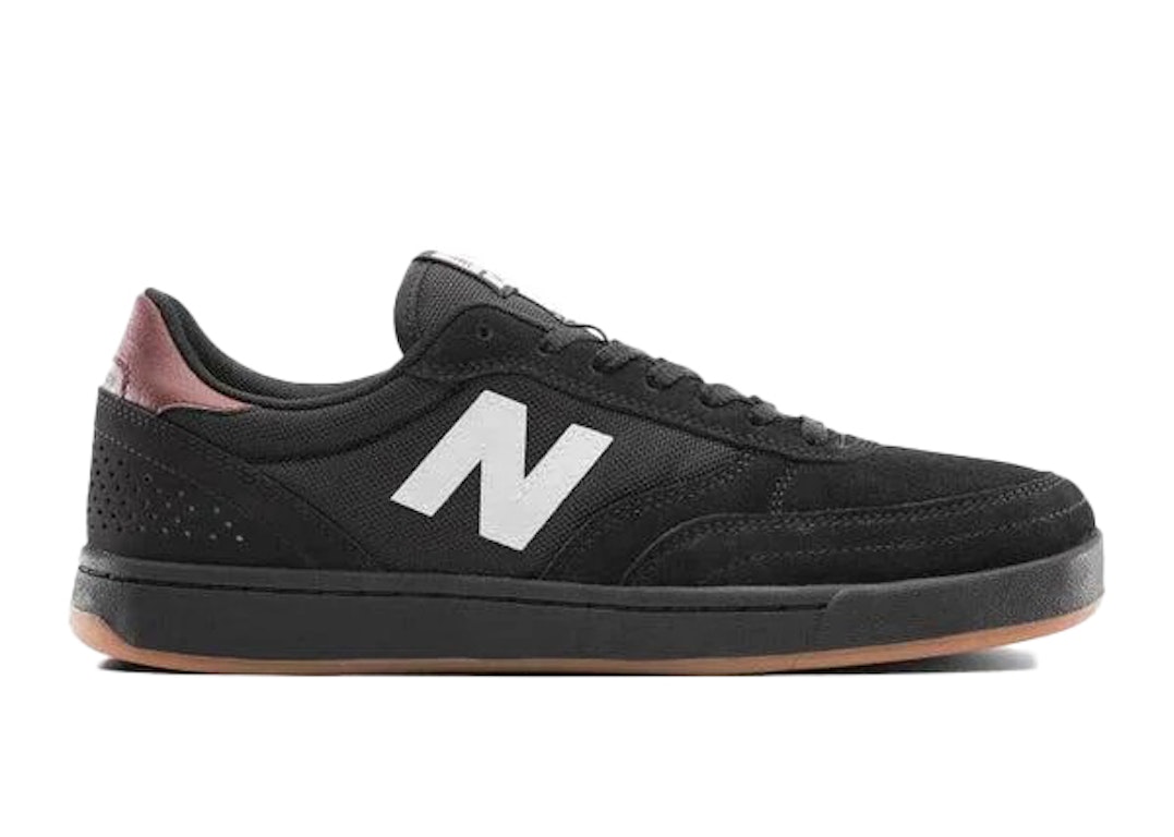 Pre-owned New Balance Numeric 440 Black Silver Dark Gum In Black/silver/dark Gum