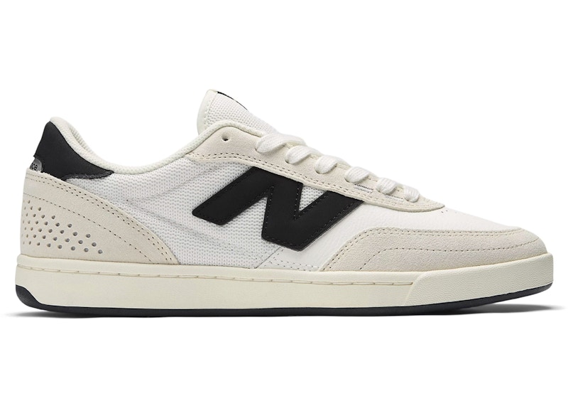 New Balance Men's NB Numeric 440 V2 Skateboarding Shoes - White/Black - NM440SB2