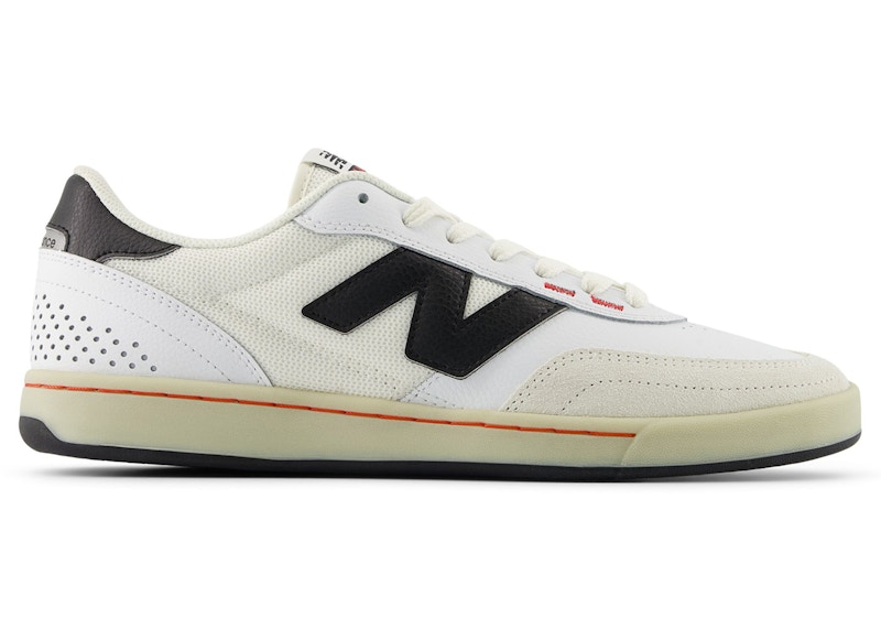 New Balance Unisex NB Numeric 440 V2 Skateboarding Shoes - White/Black - NM440NO2