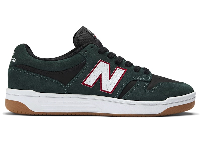 Pre-owned New Balance Men's Numeric 480 Jamie Foy Sneakers In Forest Green/black In Multi