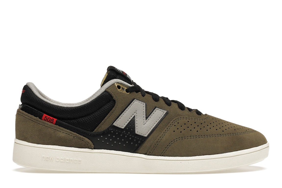 Pre-owned New Balance Numeric 508 Brandon Westgate In Olive/grey