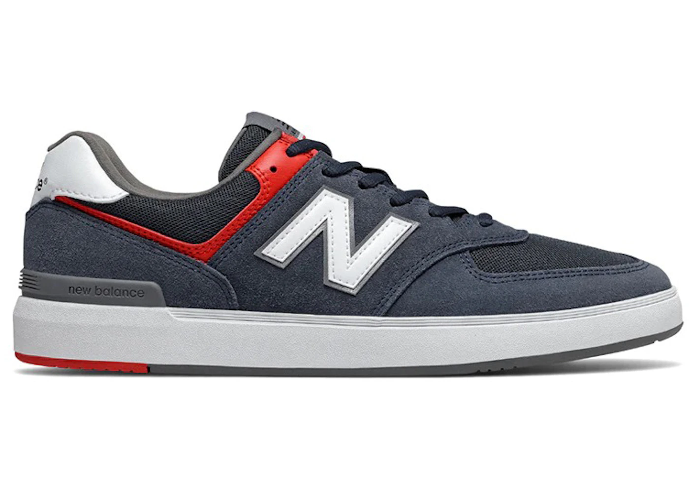 New Balance Numeric 574 Navy Red Am574nvr Gb New Balance Numeric 574 Navy Red Am574nvr Gb