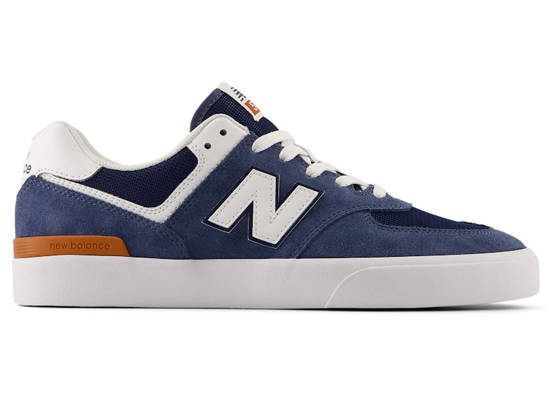 New Balance Numeric 574 Vulc Vintage Indigo White Men's NM574VAN