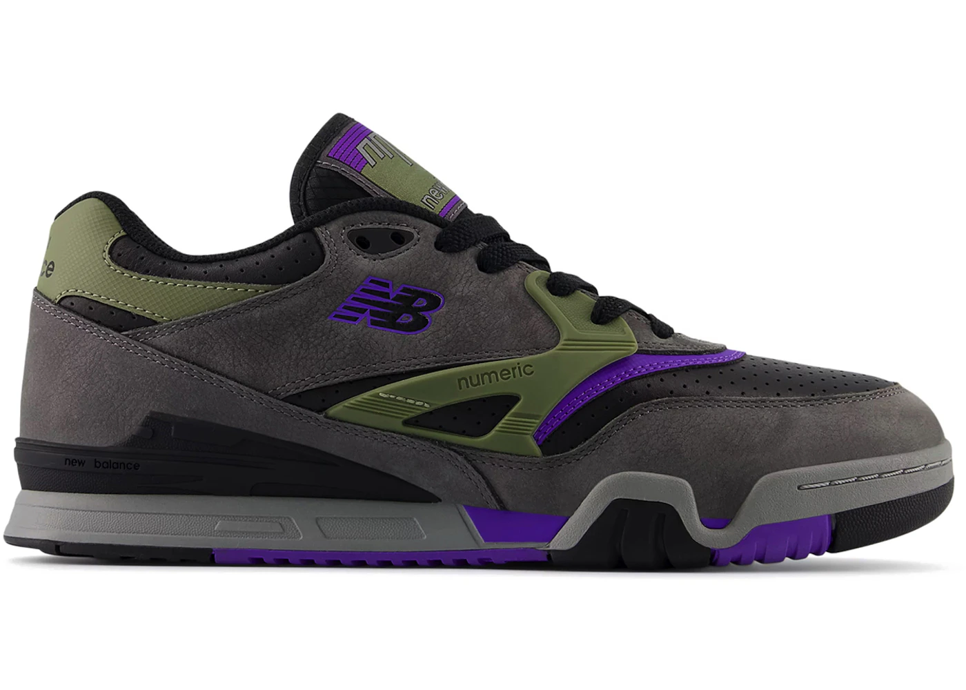 New Balance Numeric 770 Grey Black Purple Men's Trainers