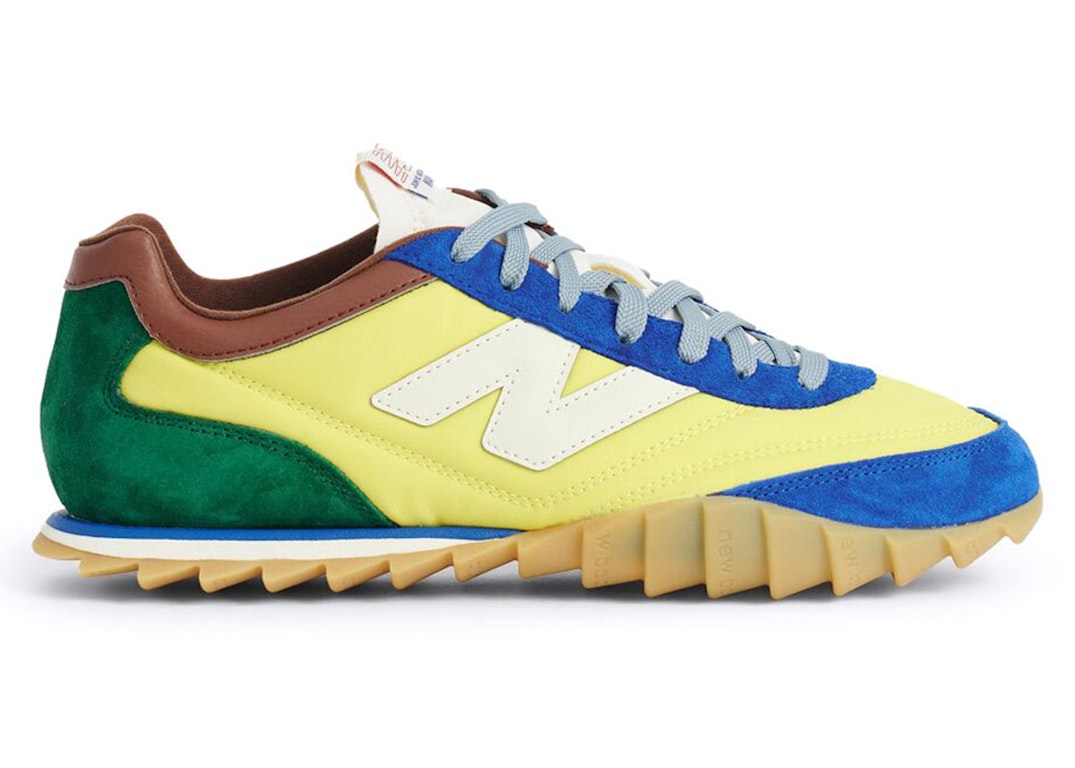 Pre-owned New Balance Rc30 Junya Watanabe Man Yellow In Yellow/blue/brown