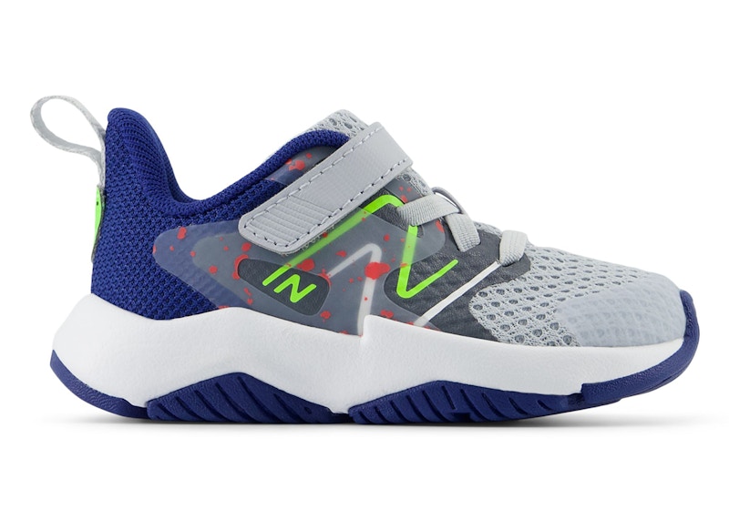 New Balance Rave Run v2 Bungee Lace Granite Inkwell Pixel Green (TD)
