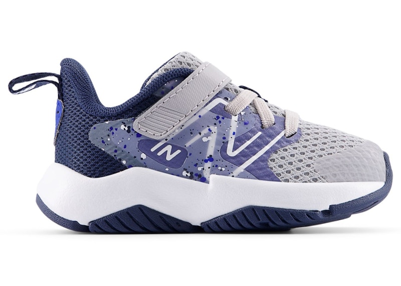 New Balance Rave Run v2 Bungee Lace Raincloud Dream State Navy (TD)
