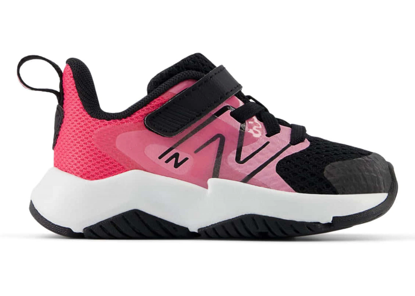 New Balance Rave Run v2 Bungee Lace Signal Pink Black (TD) - ITRAVAS2 - US