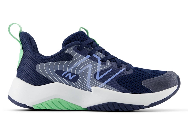 New Balance Rave Run v2 NB Navy Electric Sky Sweetgrass (PS)
