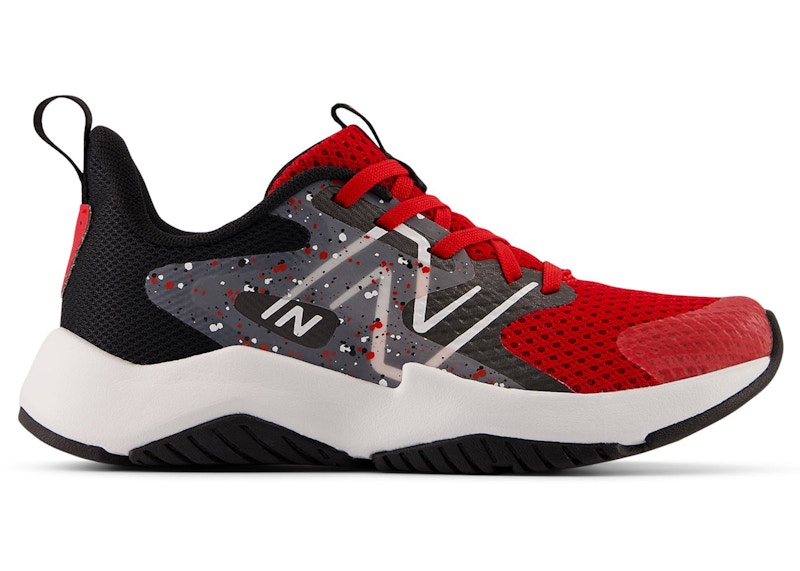 New Balance Rave Run v2 Team Red Black Black Cement (PS)