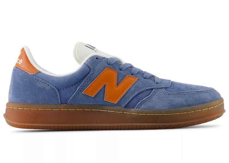 Men's New Balance T500 Sneakers in Shorline Blue/Sienna