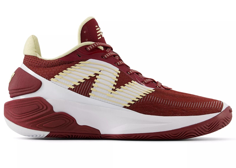 New balance red and gold online