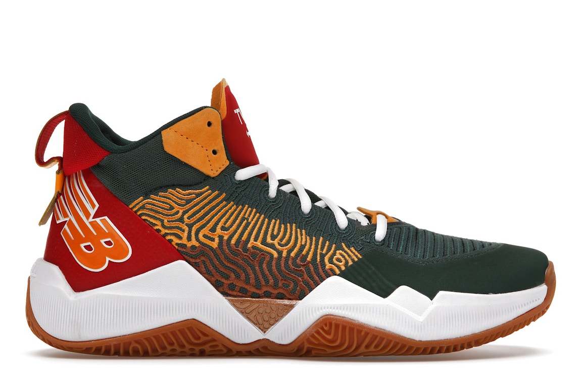 Pre-owned New Balance Two Wxy Dejounte Murray My Home In Green/maroon