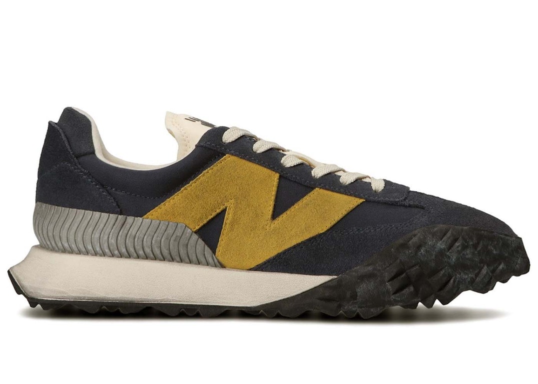 Pre-owned New Balance Xc-72 Navy Gold In Navy/goild