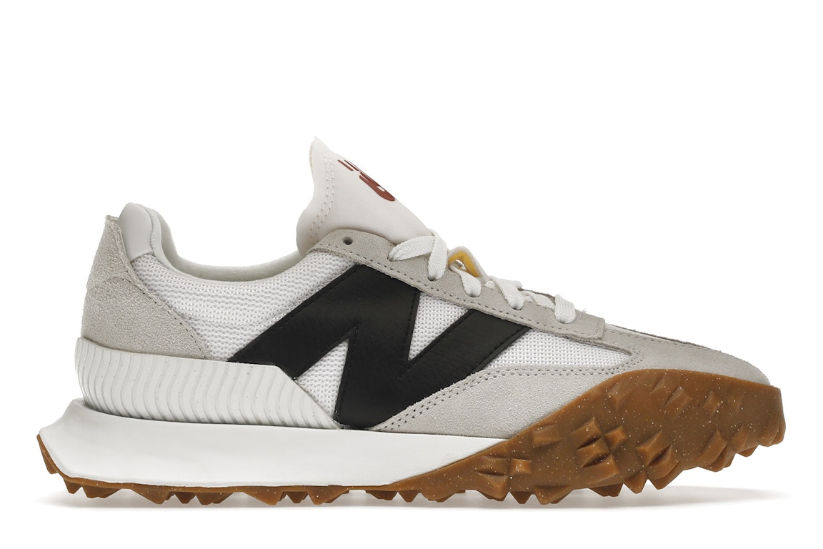Pre-owned New Balance Xc-72 White Black Gum In White/black-grey Fog-bleached Coral