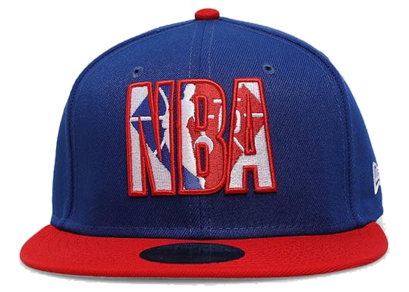 New Era 75th Anniversary NBA '21 Draft 59Fifty Fitted Hat Navy/Red