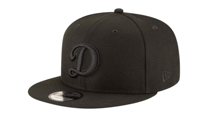 Pre-owned New Era Men's  9fifty Mlb La Dodgers Basic Snapback Cap In Black