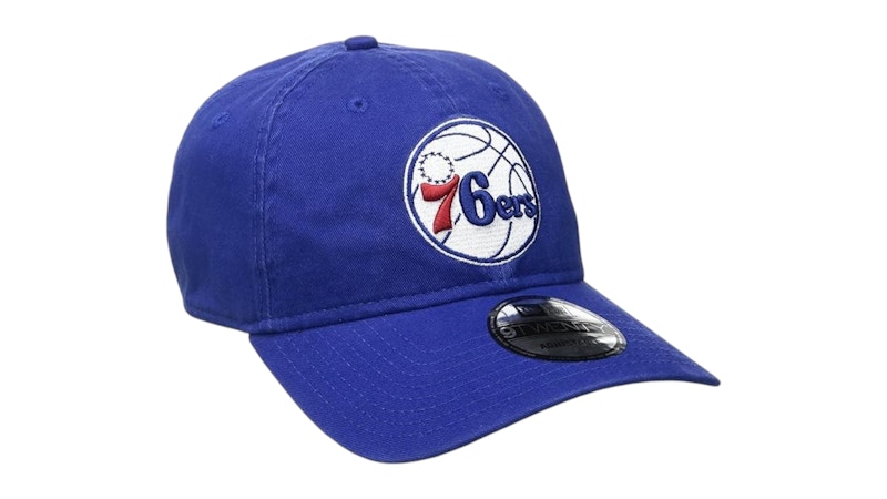 Pre-owned New Era Men's 9twenty Nba Philadelphia 76ers Core Classic Cap In Royal
