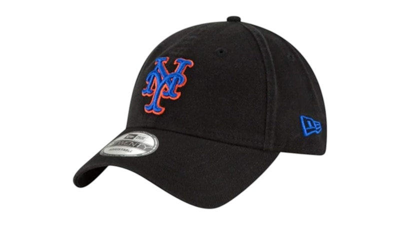 Pre-owned New Era Men's 9twenty Ny Mets Core Classic Cap In Black