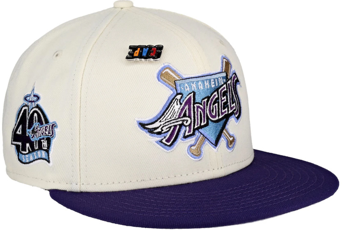 New Era Anaheim Angels City Connect Two Tone Edition 59Fifty Fitted Hat, EXCLUSIVE HATS, CAPS