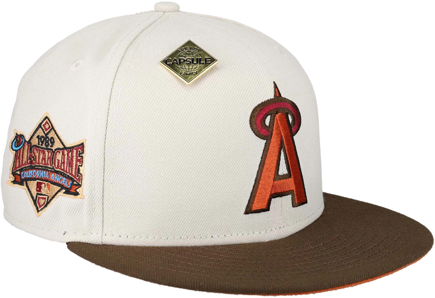 Anaheim Angels 50TH ANNIVERSARY New Era 59Fifty FItted Hat 90s