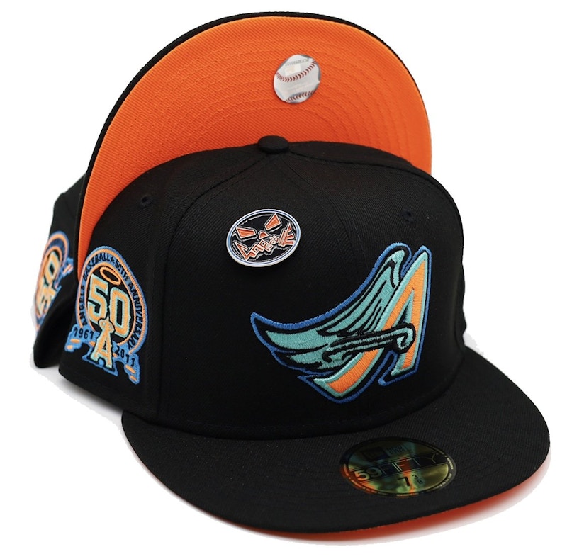 anaheim angels black hat