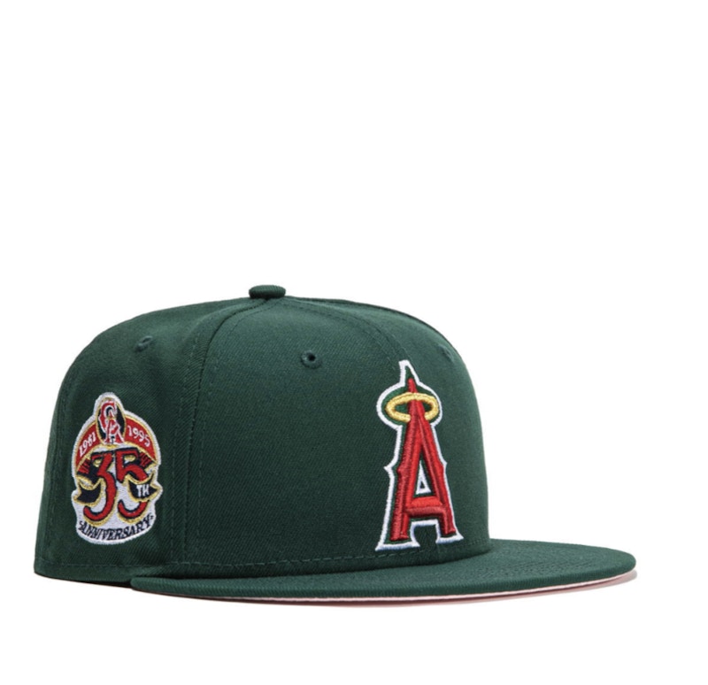 New Era Anaheim Angels Green Eggs Hat Club Exclusive Fitted Hat Green Pink SS22 US