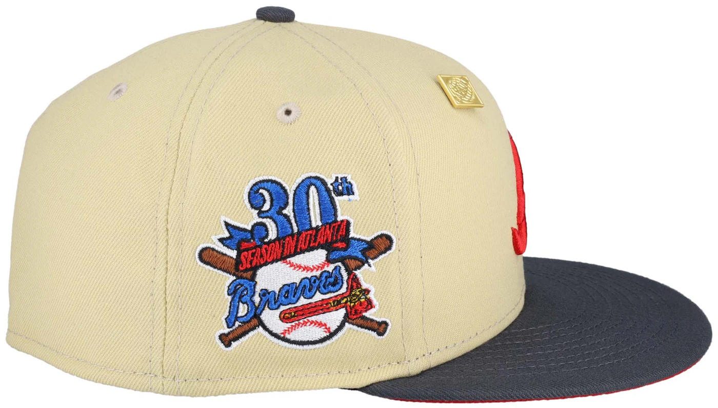 New Era Atlanta Braves 30th Season Patch Capsule Hats Exclusive