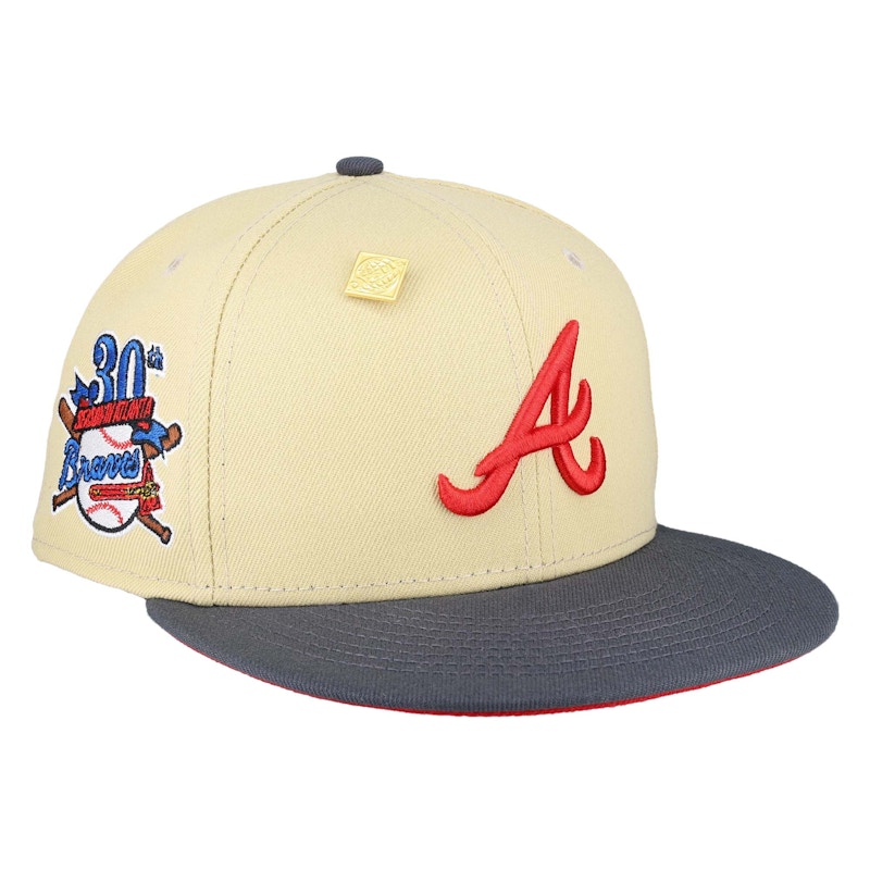 New Era Atlanta Braves 30th Season Patch Capsule Hats Exclusive