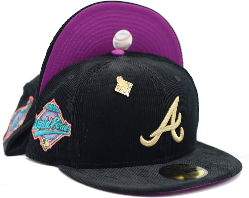 New Era 59Fifty Atlanta Braves 2021 World Series Patch Fitted Hat