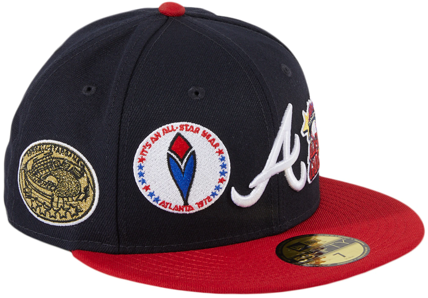 Atlanta Braves Camo Pack 2000 All Star Game Patch Royal Blue UV 59FIFTY  Fitted Hat