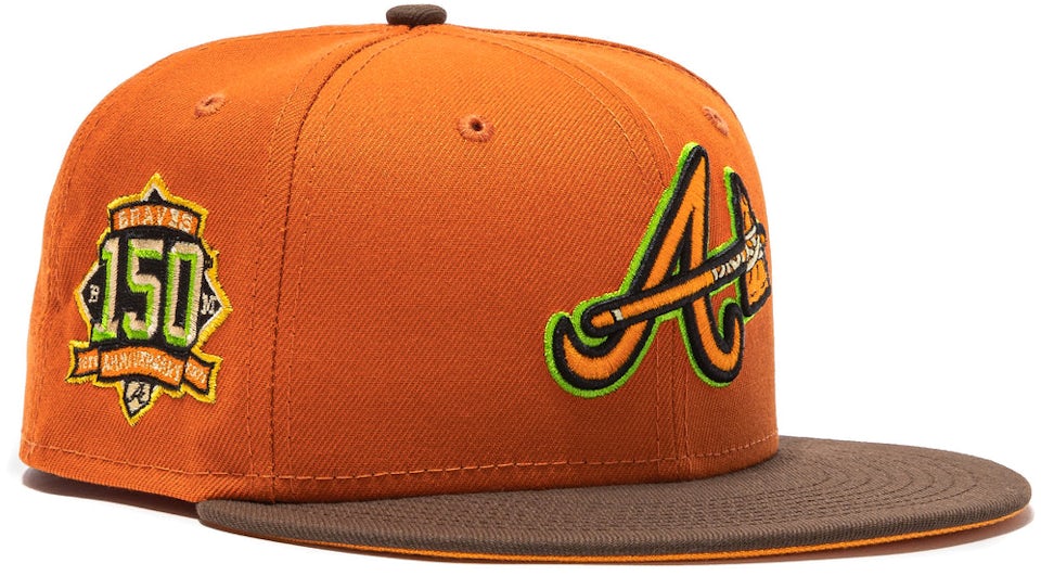 Atlanta Braves New Era Youth Authentic Collection On-Field Alternate 59FIFTY Fitted Hat - Navy/Red
