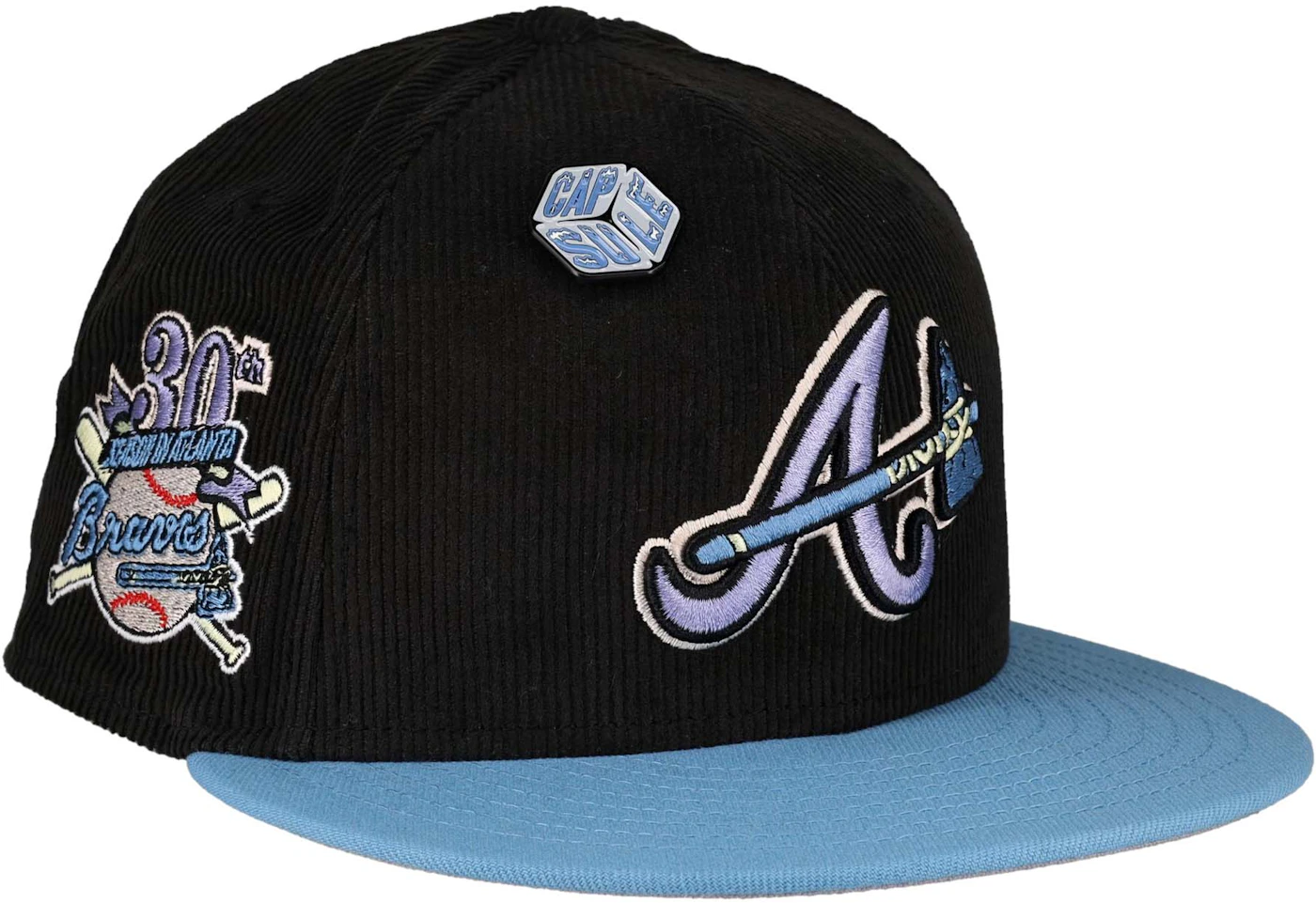 New Era 59Fifty Silk Icys Atlanta Braves Final Season Patch Hat - Gree – Hat  Club
