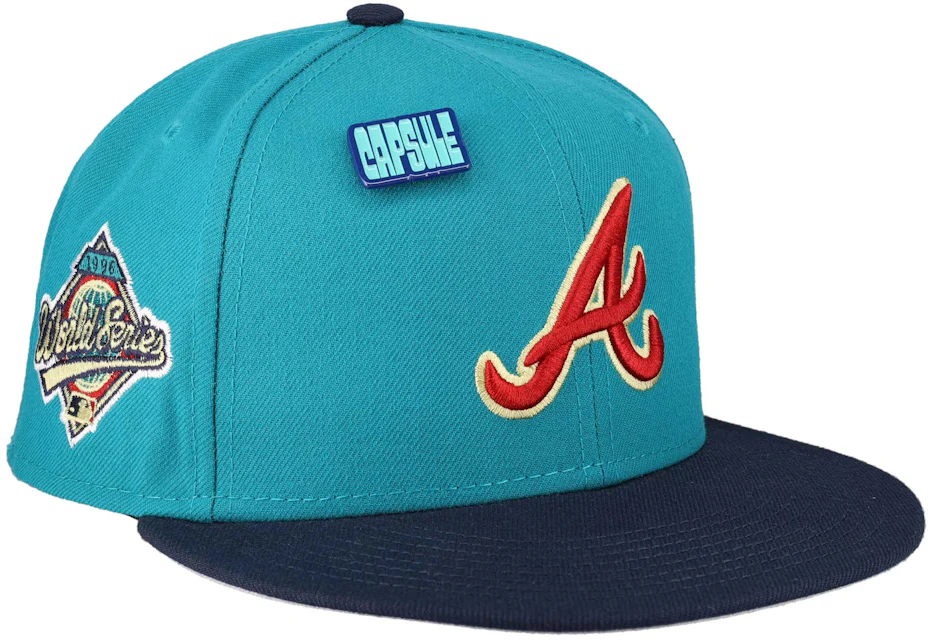 New Era Atlanta Braves Turner Field Capsule Hats 59Fifty Fitted