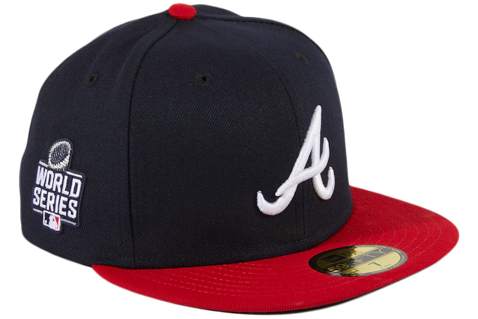 Atlanta Braves 'World Series Logo' 9FORTY A-Frame Snapback Atlanta Braves 'World Series Logo' 9FORTY A-Frame Snapback