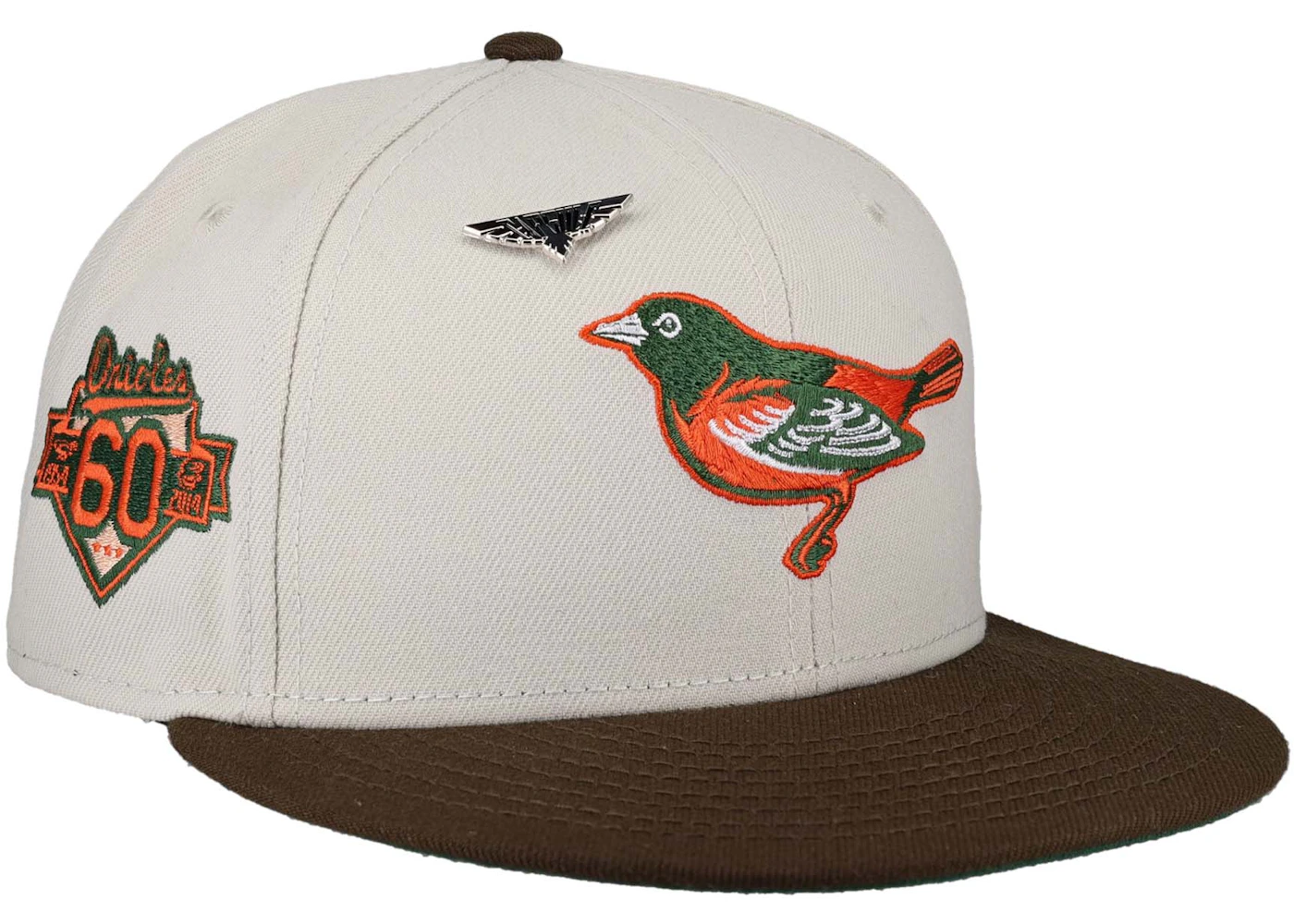 New Era Baltimore Orioles Capsule Bird Collection 60th Season Patch ...
