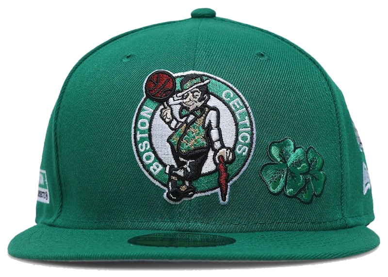 New Era Boston Celtics City Transit 59Fifty Fitted Hat Green Men's