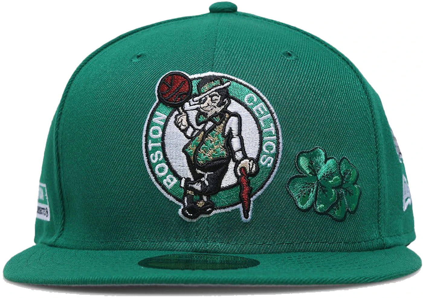 New Era Boston Celtics Upside Down 59Fifty Fitted Hat Green Men's - FW21 -  US
